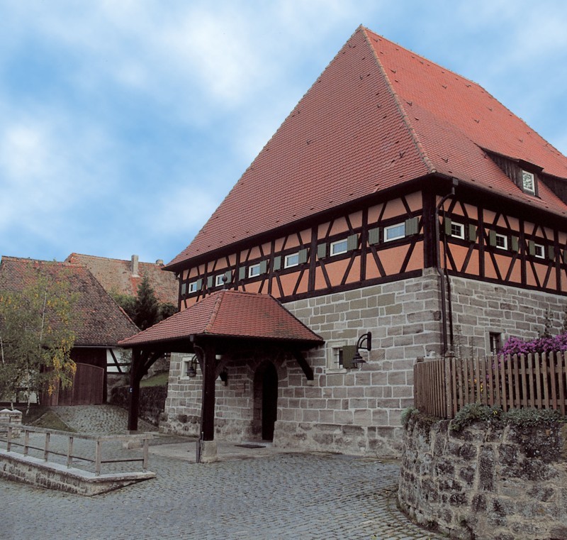 Roßmühle: Ehemalige Getreidemühle aus dem Jahr 1558